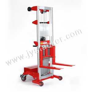Manual Material Lift with Counterbalanced Legs