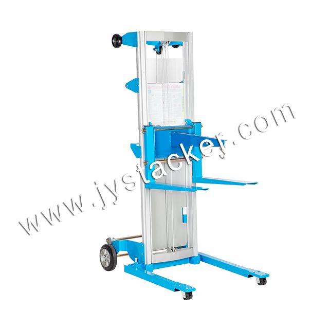 BR-159 Manual Winch Stacker Material Lift